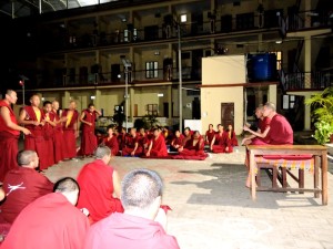Sera Mey Tsangpa Khangtsen Monks debating